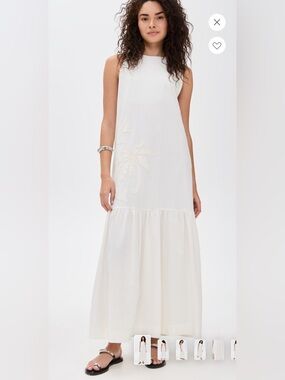Dress To - Dress with Embroidered Appliqués